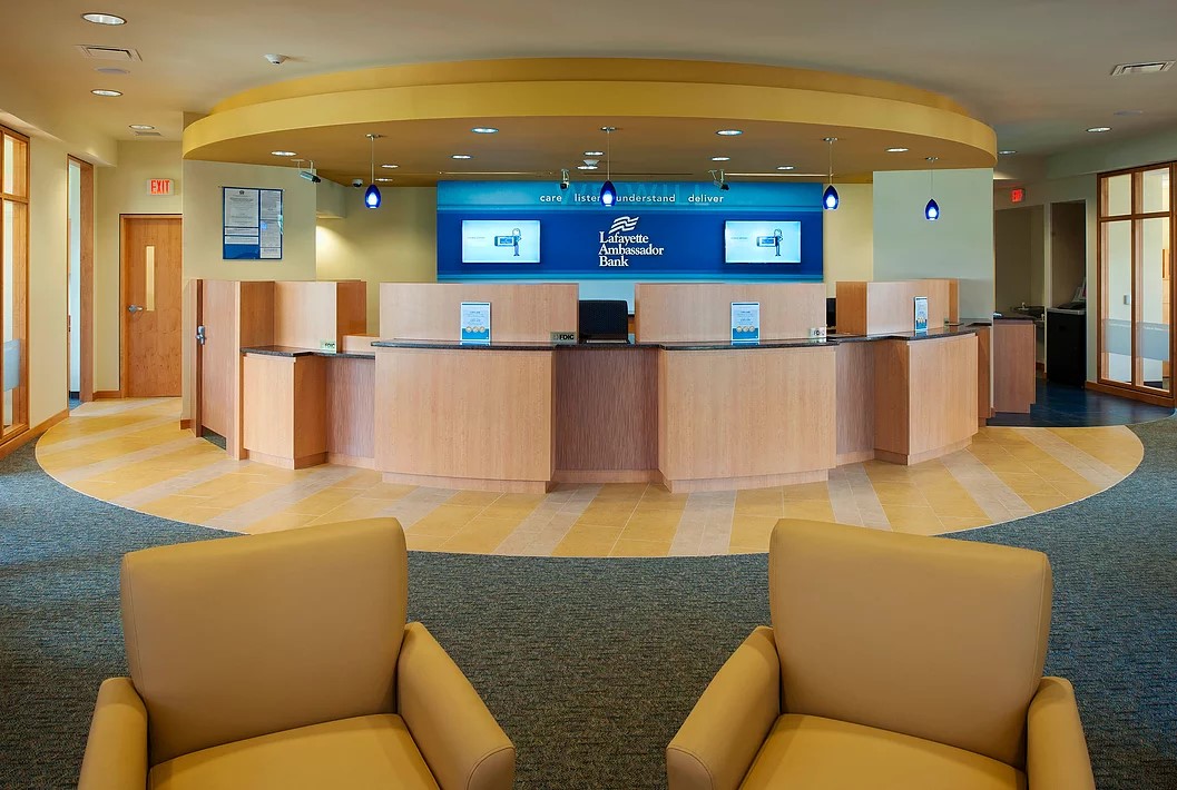 Bank Teller Counter
